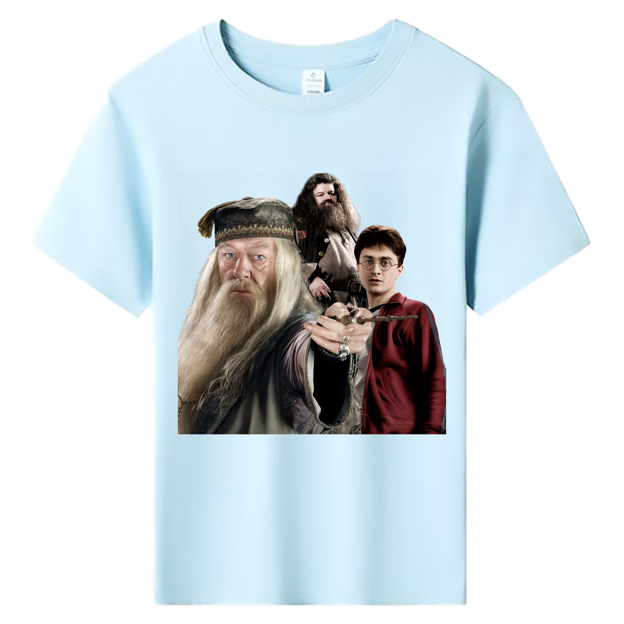 （画像用） Harry Potter ハリー・ポッターシリーズ 綿100％キッズTシャツ（フロントプリント）